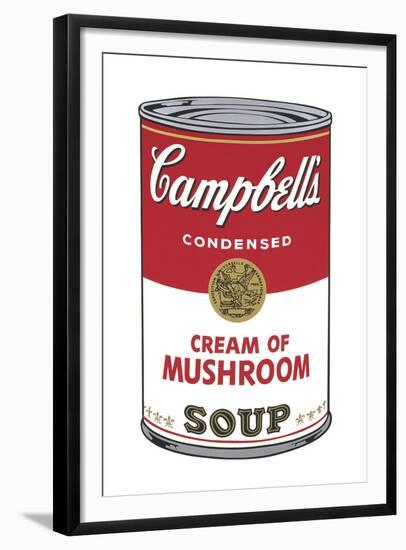 Campbell's Soup I: Cream of Mushroom, 1968-Andy Warhol-Framed Art Print