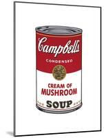 Campbell's Soup I: Cream of Mushroom, c.1968-Andy Warhol-Mounted Giclee Print