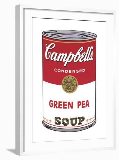 Campbell's Soup I: Green Pea, 1968-Andy Warhol-Framed Art Print
