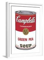 Campbell's Soup I: Green Pea, 1968-Andy Warhol-Framed Art Print