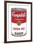 Campbell's Soup I: Green Pea, 1968-Andy Warhol-Framed Art Print