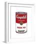 Campbell's Soup I: Green Pea, c.1968-Andy Warhol-Framed Giclee Print