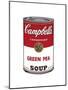 Campbell's Soup I: Green Pea, c.1968-Andy Warhol-Mounted Giclee Print