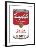 Campbell's Soup I: Onion, 1968-Andy Warhol-Framed Art Print