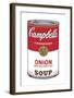 Campbell's Soup I: Onion, 1968-Andy Warhol-Framed Art Print