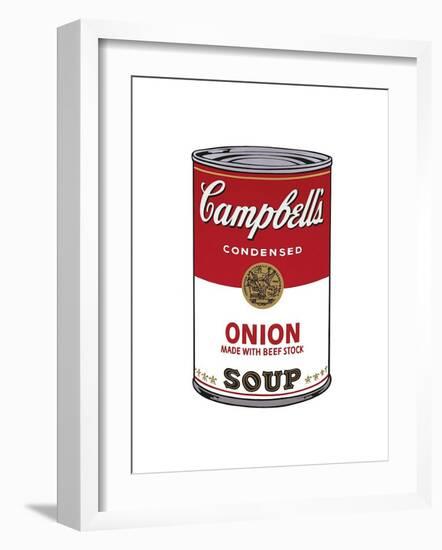 Campbell's Soup I: Onion, c.1968-Andy Warhol-Framed Giclee Print