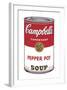 Campbell's Soup I: Pepper Pot, 1968-Andy Warhol-Framed Art Print