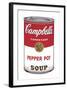 Campbell's Soup I: Pepper Pot, 1968-Andy Warhol-Framed Art Print