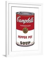 Campbell's Soup I: Pepper Pot, c.1968-Andy Warhol-Framed Giclee Print