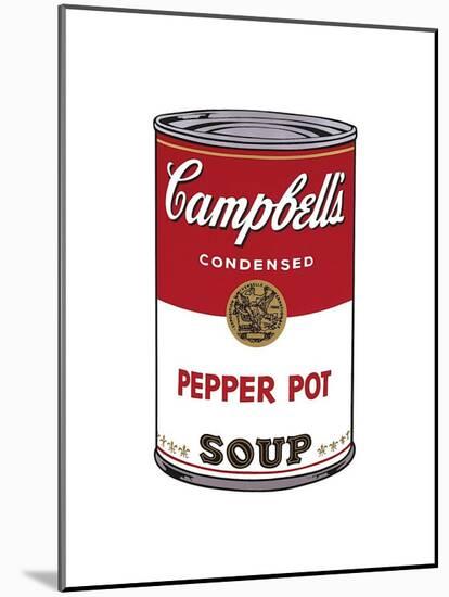Campbell's Soup I: Pepper Pot, c.1968-Andy Warhol-Mounted Giclee Print