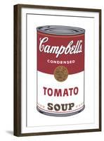 Campbell's Soup I: Tomato, 1968-Andy Warhol-Framed Art Print