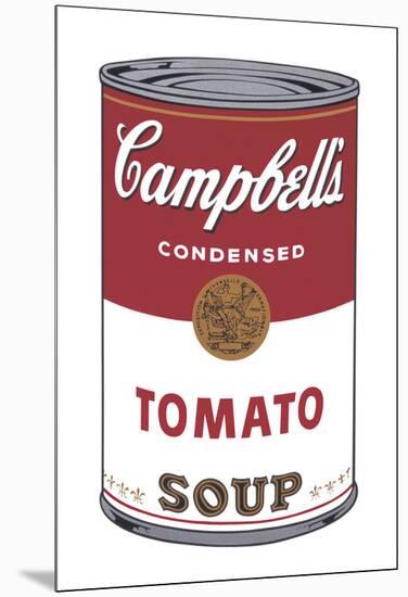 Campbell's Soup I: Tomato, 1968-Andy Warhol-Mounted Art Print