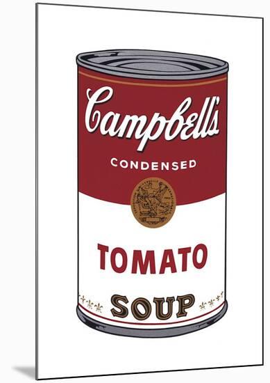 Campbell's Soup I: Tomato, c.1968-Andy Warhol-Mounted Giclee Print