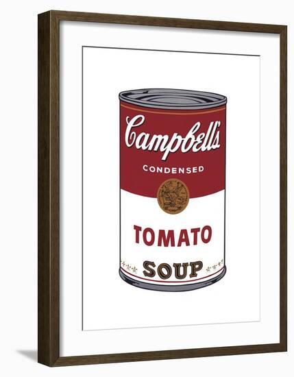 Campbell's Soup I: Tomato, c.1968-Andy Warhol-Framed Giclee Print