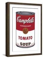 Campbell's Soup I: Tomato, c.1968-Andy Warhol-Framed Art Print