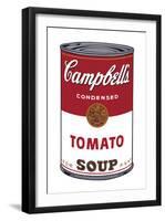 Campbell's Soup I: Tomato, c.1968-Andy Warhol-Framed Art Print