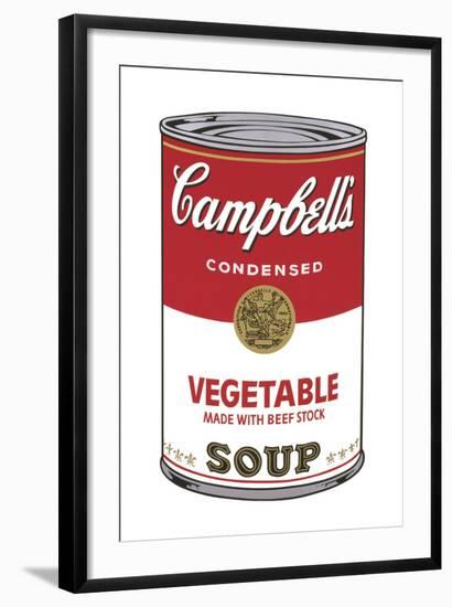 Campbell's Soup I: Vegetable, 1968-Andy Warhol-Framed Art Print