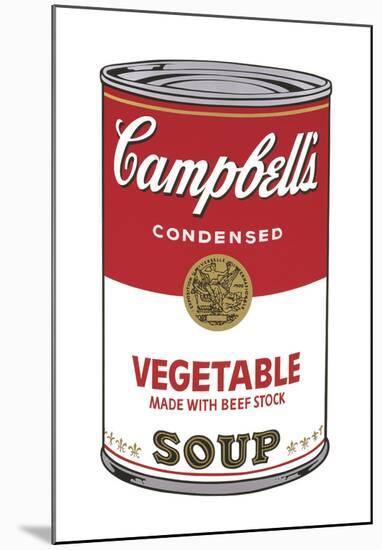 Campbell's Soup I: Vegetable, 1968-Andy Warhol-Mounted Art Print