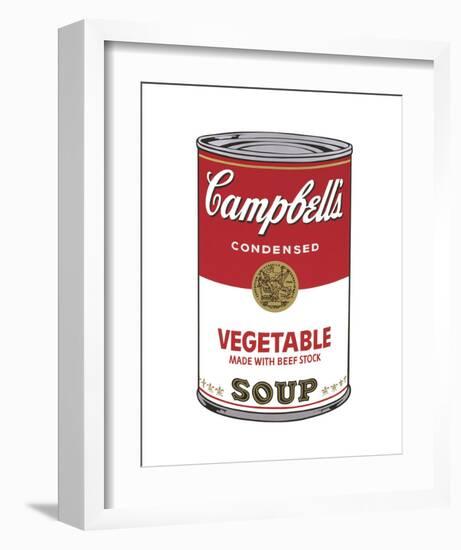 Campbell's Soup I: Vegetable, 1968-Andy Warhol-Framed Art Print