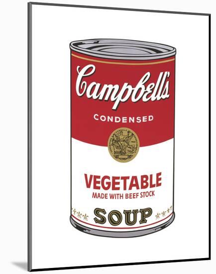 Campbell's Soup I: Vegetable, 1968-Andy Warhol-Mounted Art Print
