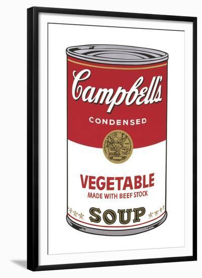 Campbell's Soup I: Vegetable, 1968-Andy Warhol-Framed Art Print