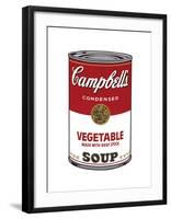 Campbell's Soup I: Vegetable, c.1968-Andy Warhol-Framed Giclee Print