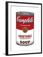 Campbell's Soup I: Vegetable, c.1968-Andy Warhol-Framed Giclee Print