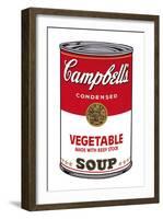 Campbell's Soup I: Vegetable, c.1968-Andy Warhol-Framed Art Print