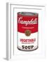 Campbell's Soup I: Vegetable, c.1968-Andy Warhol-Framed Art Print