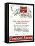 Campbells Soup Ad-null-Framed Stretched Canvas