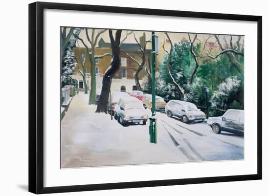 Campden Hill Square, 1996-Jeanne Maze-Framed Giclee Print