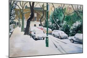 Campden Hill Square, 1996-Jeanne Maze-Mounted Giclee Print