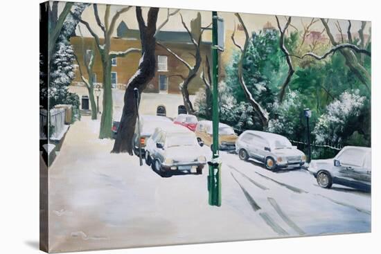 Campden Hill Square, 1996-Jeanne Maze-Stretched Canvas