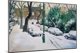 Campden Hill Square, 1996-Jeanne Maze-Mounted Giclee Print