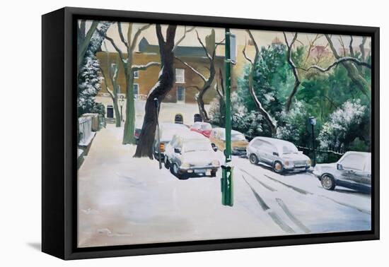 Campden Hill Square, 1996-Jeanne Maze-Framed Stretched Canvas