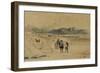 Campement au Maroc entre Tanger et Meknès-Eugene Delacroix-Framed Giclee Print