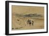 Campement au Maroc entre Tanger et Meknès-Eugene Delacroix-Framed Giclee Print