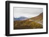 Camper buses driving into the heart of Denali National Park, Alaska, United States of America, Nort-JIA JIAHE-Framed Photographic Print