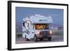 Camper in Glen Canyon National Recreation Area, Utah, Usa-Rainer Mirau-Framed Photographic Print