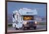 Camper in Glen Canyon National Recreation Area, Utah, Usa-Rainer Mirau-Framed Photographic Print