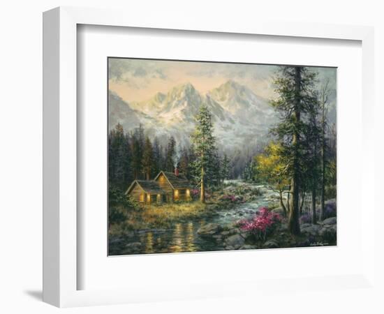 Camper's Cabin-Nicky Boehme-Framed Giclee Print