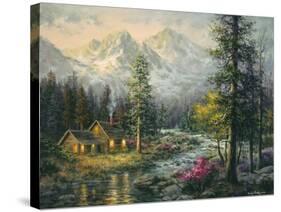 Camper's Cabin-Nicky Boehme-Stretched Canvas