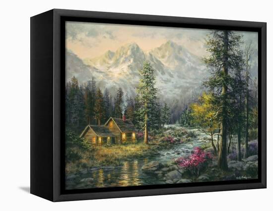 Camper's Cabin-Nicky Boehme-Framed Stretched Canvas