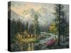 Camper's Cabin-Nicky Boehme-Stretched Canvas