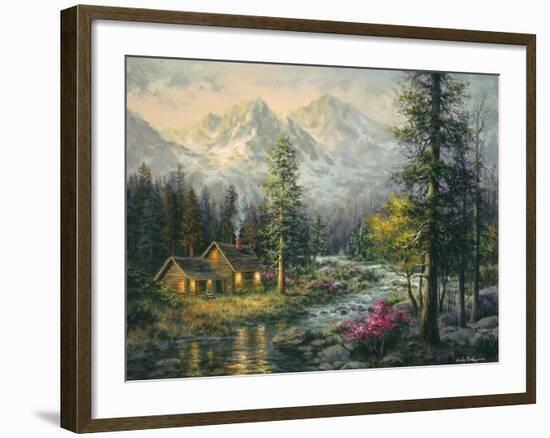 Camper's Cabin-Nicky Boehme-Framed Giclee Print