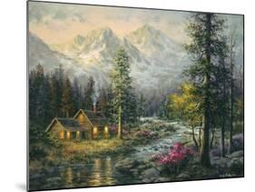 Camper's Cabin-Nicky Boehme-Mounted Giclee Print