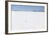 Camper Van on Salar de Uyuni (Salt Flats of Uyuni), Potosi Department, Bolivia, South America-Ian Trower-Framed Photographic Print