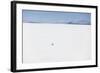 Camper Van on Salar de Uyuni (Salt Flats of Uyuni), Potosi Department, Bolivia, South America-Ian Trower-Framed Photographic Print