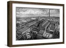 Camperdown Linen Works, Dundee, C1880-null-Framed Giclee Print