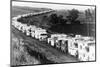 Campers Waiting in Line for Campvention-null-Mounted Photographic Print